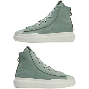 Adidas Y-3 Yohji Yamamoto Cuero Verde Nizza Hi Tenis IG2922 Nuevas $330 - Imagen 1 de 9