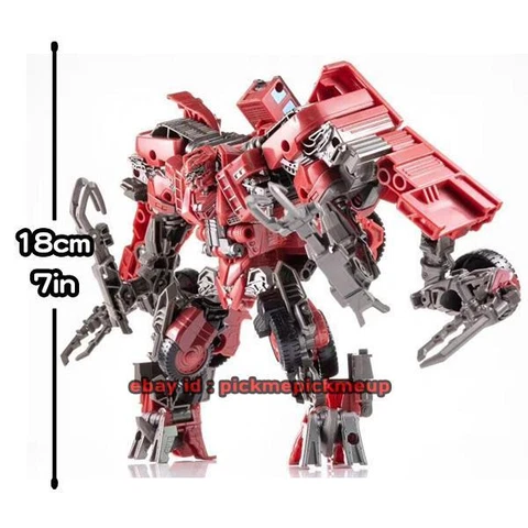 Aoyi DD01 Overload Movie Ver. trolley Alloy 18cm 7in Red Robot Figure Gift NoBox Cover