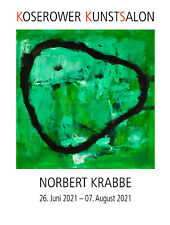 Krabbe, Norbert (1951 Demmin, lebt in Koserow) Plakat 2021 "Es muss swingen!"