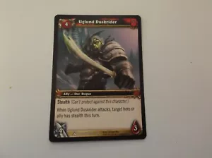 World of Warcraft: Outland "UGLAND DUSKRIDER" #190/246 Trading Card - Picture 1 of 2