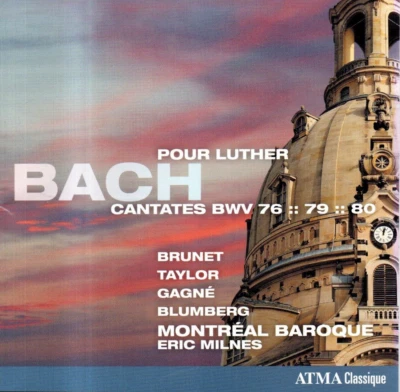 Bach BACH POUR LUTHER Cantates BWV 76:79:80 | exzellent (C6115) - Bild 1 von 3