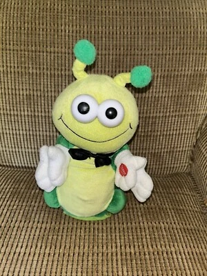 Chantilly Lane Singing Animated GORDON CATERPILLAR Plush WHEN YOU'RE SMILING H7 - Image 1 of 4