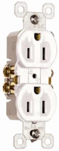 NUOVO Legrand-Pass & Seymour 3232WCP TradeMaster 15 Amp/125 Volt AC Bianco - Foto 1 di 1