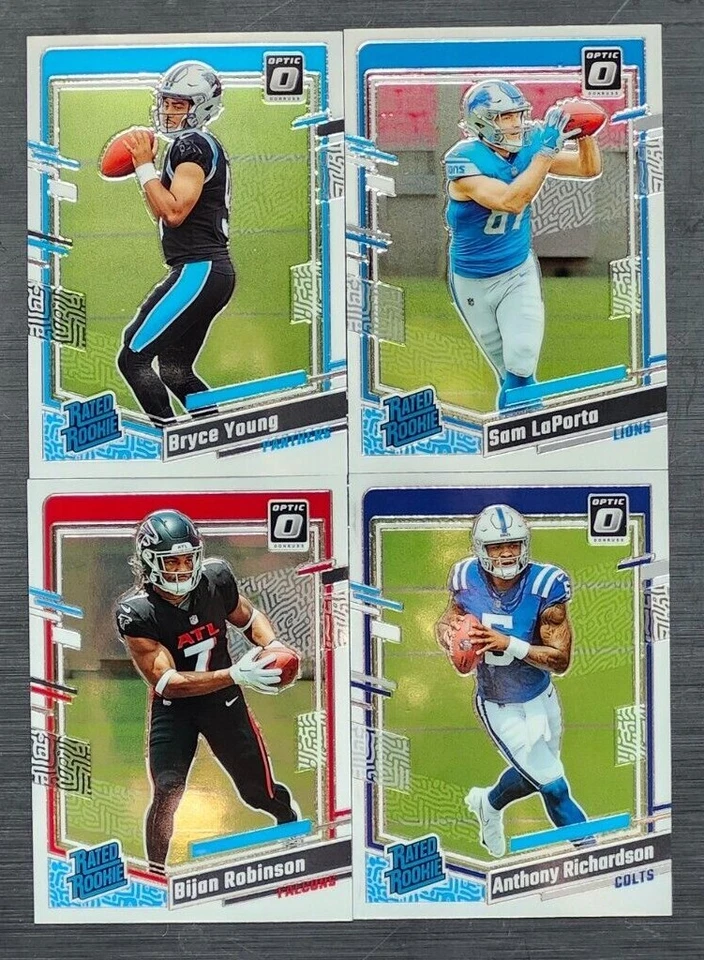 2023 Optic Football BASE RATED ROOKIES 201-300 You Pick the Card - Image 1 of 1
