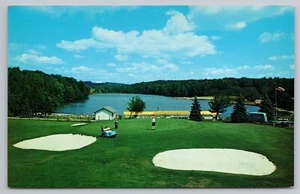 Nueva York 1970 - Grossingers - Campo de golf Catskill Resort (cerrado 1986) postal - Imagen 1 de 3