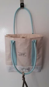 Schultertasche Original Lacoste L12.12. Pour Eĺle Beige Türkis Weiss Neu OVP - Bild 1 von 5