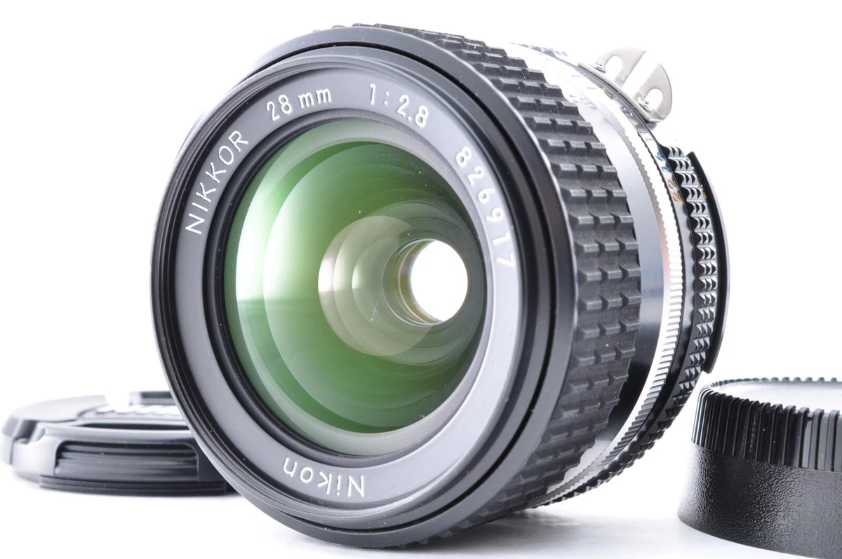 【3点セット】Nikon FM、Ai 28/2.8、Ai-S 35-70/3.5 Nikon 28mm f/3.5 AI