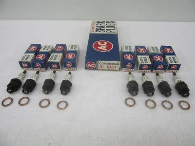 NOS 1958 1959 Chevrolet Corvette AC C42-1 Commercial Spark Plugs GM5612140 dp1   - Image 1 of 4