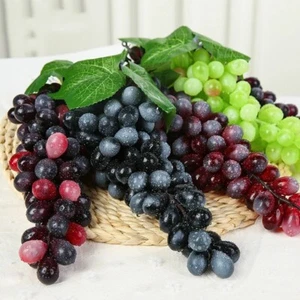 Artificial Grape Food Decoration Realistic Fake Fruit for Home Office Party - Picture 1 of 64