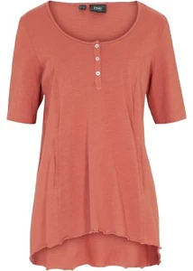 Traumhaftes Sommer Long Shirt aus Flammgarn mit Taschen in A-Line GR.48/50 NEU - Bild 1 von 1