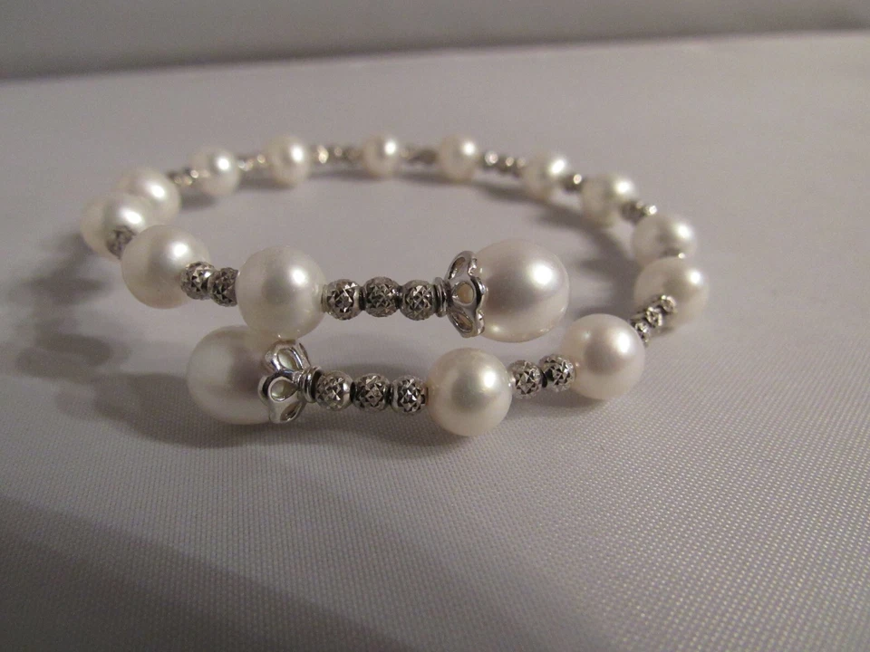 Pulsera Espléndidas Perlas Plata y Perlas - $279 Foto 1 de 4