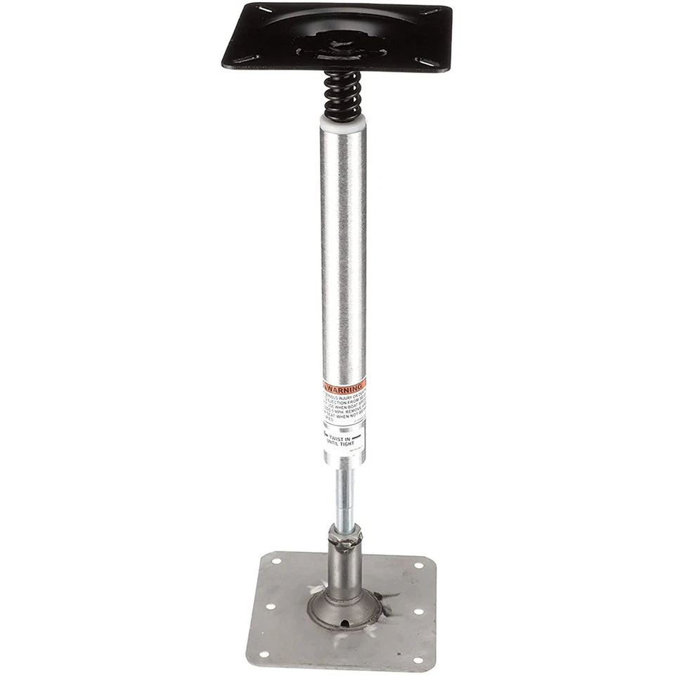 Attwood SWIVL-EZE Lock'N-Pin 3/4" Pedestal Kit 13" Post 7" x 7" Stainless Ste... - Image 1 of 1
