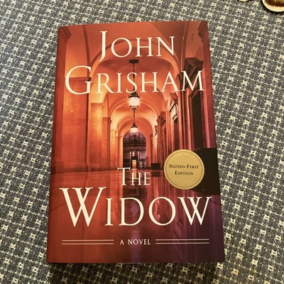 SIGNED + NEW - THE WIDOW by John Grisham (2025, Hardcover)-1st ed. - Image 1 of 4