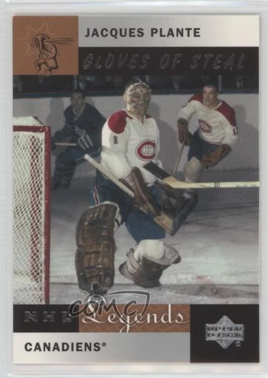 2001-02 Upper Deck Legends Jacques Plante #84 HOF - Image 1 of 2