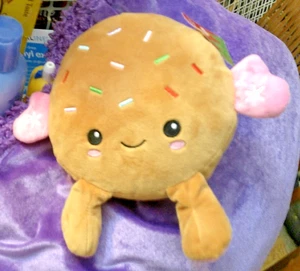 NUEVO CON ETIQUETAS GALLETA DE PELUCHE DAN DEE FOODIE CON ESPOLVOREAS TAN LINDAS 8 " - Imagen 1 de 2