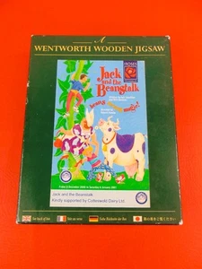 Wentworth Wooden Jigsaw Puzzle Jack & The Beanstalk Playbill 250 Pieces - Picture 1 of 3