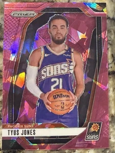 2024-25 Panini Prizm Prizms Pink Ice Tyus Jones #207 - Picture 1 of 2
