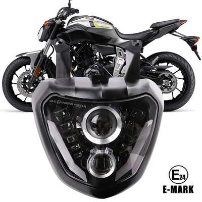LED Projector Headlight Assembly for Yamaha MT-07 FZ-07 2014 2015 2016 2017 - Image 1 of 4