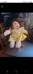 Vintage Cabbage Patch Kids Cornsilk Curly Red-Haired 16” Girl Doll - Picture 1 of 5