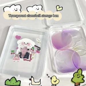 1Pcs Plastic Transparent Storage Box Home Photocard Holder - Picture 1 of 8