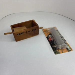 Doug Camp Turkey Call - Camp Callers Box With NOS Chalk - Picture 1 of 10
