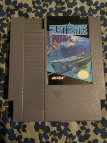 Ultra Silent Service NES Game Cartridge Simulation NTSC-U/C