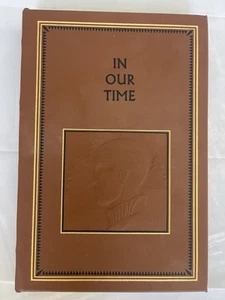 Easton Press In Our Time Ernest Hemingway Leather Book Collectors - Picture 1 of 3