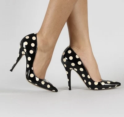 Kate Spade New York Women's Polka Dot Ankle Strap Open-Toe Heel Shoes. - Изображение 1 из 4