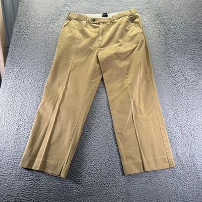 Pantalones Chinos J Peterman Para Hombre 38x28 Beige Algodón Calce Relajado Recto Foto 1 de 4