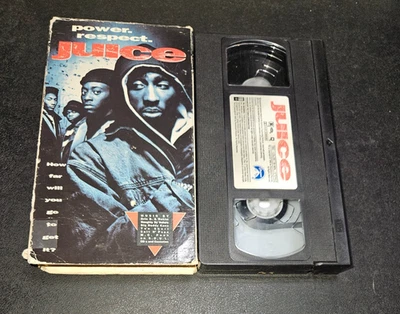 Juice (VHS, 1992) Tupac Shakur Omar Epps Urban Action Crime HTF OOP Non-Rental - Image 1 of 4