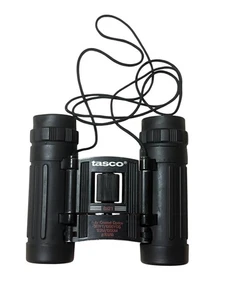Tasco Binoculars 65RB Black Compact Folding Binoculars 8x21 Fully Coated Optics - Picture 1 of 9