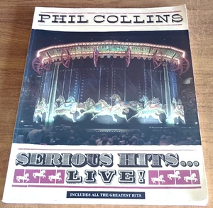 Phil Collins - Serious Hits Live!  - Vintage Sheet Music Paperback - 1990 - Picture 1 of 4