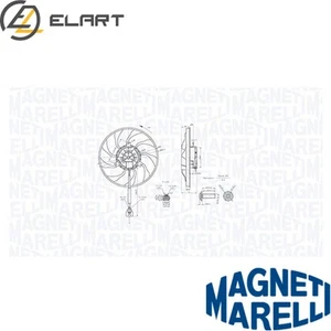 FAN RADIATOR 069422890010 FOR VW MULTIVAN/T5 TRANSPORTER/Platform/Chassis/Van - Picture 1 of 6