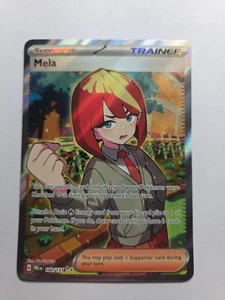 Mela 140/131 Prismatic Evolutions Ultra Rare Full Art Near Mint Nm Pokemon Tcg - Picture 1 of 2