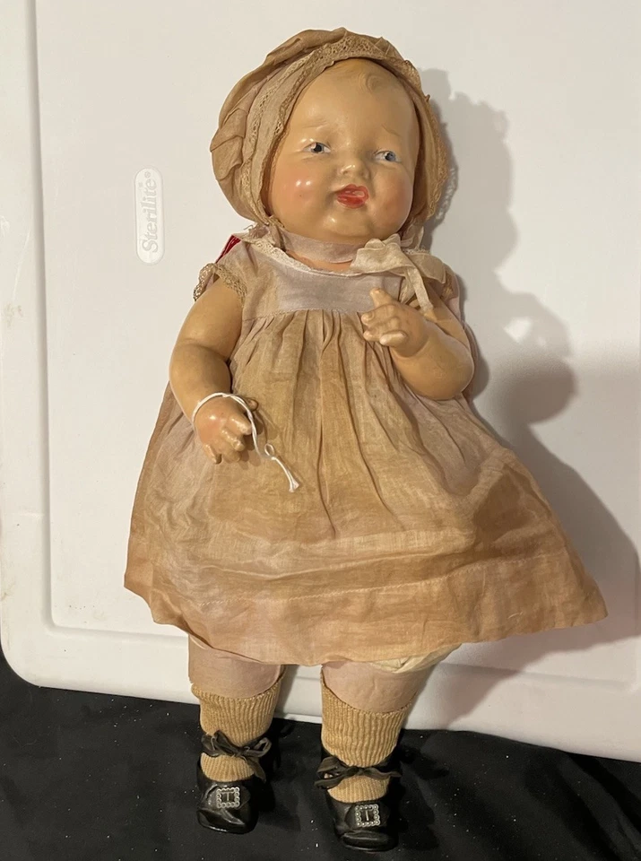 Antique Vintage Eff AN Bee Doll 16” Walk Talk Sleep Doll - Image 1 of 4