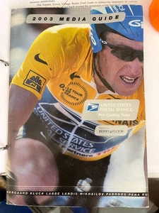 United States Postal Service Cycling Team 2003 Media Guide + Teammitgliederdaten - Bild 1 von 8