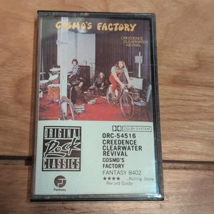 Creedence Clearwater Revival Cosmo's Factory Cassette Tape Good - Foto 1 di 4