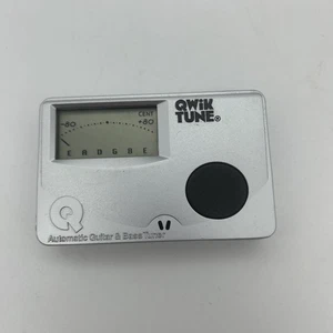 Qwik Tune Chromatic Guitar & Bass Tuner Automatic Working - Picture 1 of 12