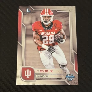 2025 Bowman Chrome U 1st Lee Beebe Jr #170 Base Indiana - Bild 1 von 2