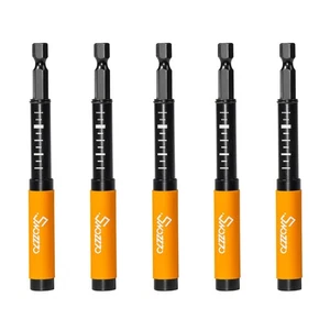 5PCS 1/4" Hex Shank Magnetic Drive Guide(Length:3.15"),Drill Bit Tip Holder f... - Picture 1 of 5