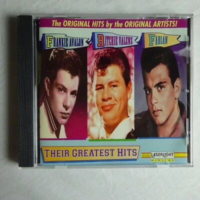 Frankie Avalon - Ritchie Valens - Fabian / Their Greatest Hits CD - Image 1 of 3