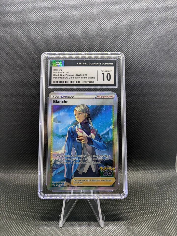 Pokemon TCG 2022 Blanche SWSH227 SWSH Sword & Shield Promo Cards CGC 10 Gem Mint - Image 1 of 2