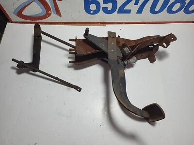 1957 CHEVY BRAKE PEDAL ASSEMBLY MANUAL TRANSMISSION WITH Z BAR BELLCRANK OEM - Image 1 of 4