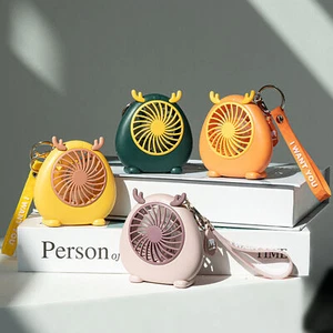 Desktop Fan Cooling Universal Low Noise Usb Charging Portable Fan Lightweight - Picture 1 of 10