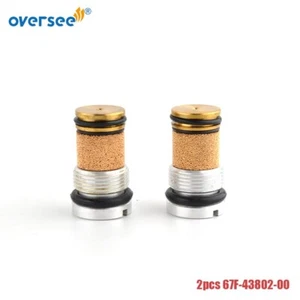 2PCS 67F-43802-00 VALVE SUBASSY For YAMAHA 4T 25-40HP Outboard TRIM &TILT - Picture 1 of 4