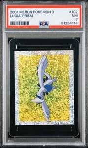 PSA 7 LUGIA-PRISM #102 MERLIN POKEMON 3 ENGLISH 2001! - Bild 1 von 3