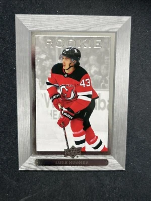 23-24 UD Extended Series Hockey Rookie BH-31 Luke Hughes - Image 1 of 2