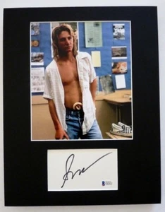 Sean Penn Signed Autographed 11x14 Matted Photo Display Fast Times BAS Certified - Picture 1 of 2