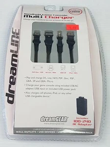 DreamGear Multi-Charger for PSP Slim, PSP, DS Lite, Nintendo DS, GBA SP, MP3 Pla - Picture 1 of 1