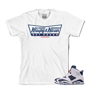 Tee to match Air Jordan Retro 6 Olympic Sneakers. Krispy Klean Olympic Tee - Picture 1 of 3